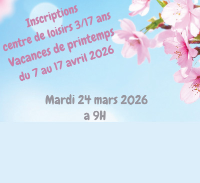 Vacances de Printemps 2026