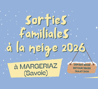 Sorties familiales &agrave; la neige
