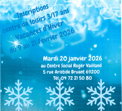 Vacances d&rsquo;hiver 2026