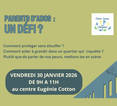 Parents d&rsquo;ados : un d&eacute;fi ?